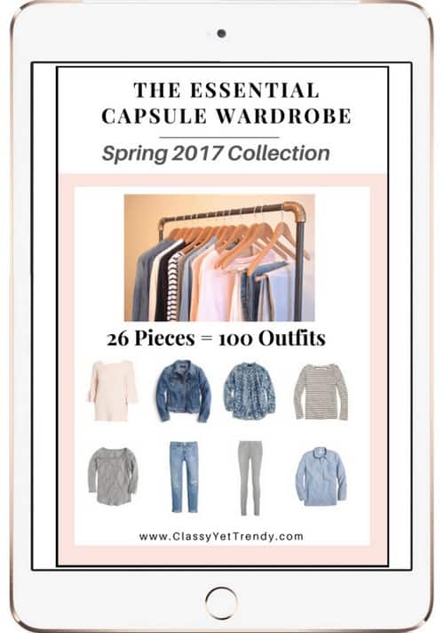 capsule wardrobe capsuling for dummies essential capsule wardrobe spring essentials 2017