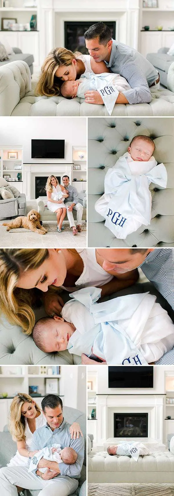 Virginia Newborn Photographer Melissa Arlena - Formal Elegant newborn session