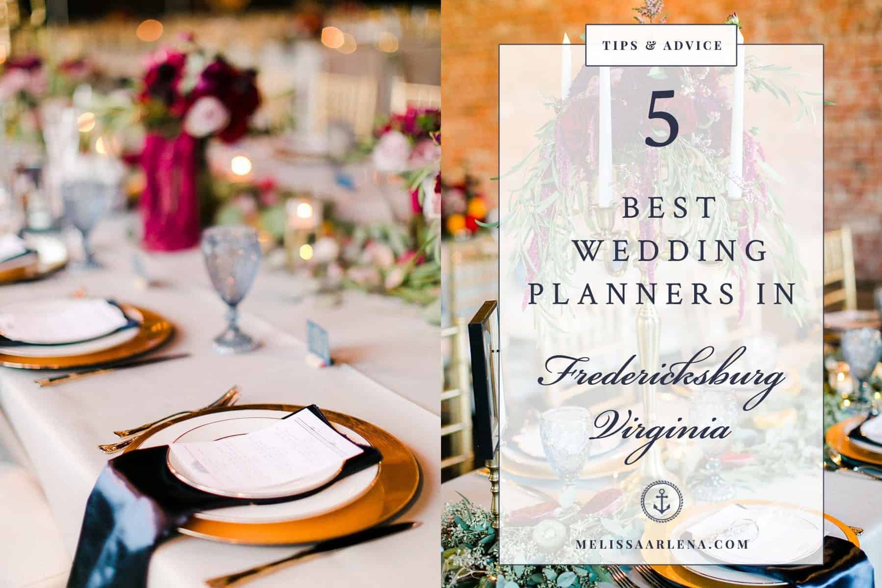 5 Best Wedding Planners in Fredericksburg Va 1