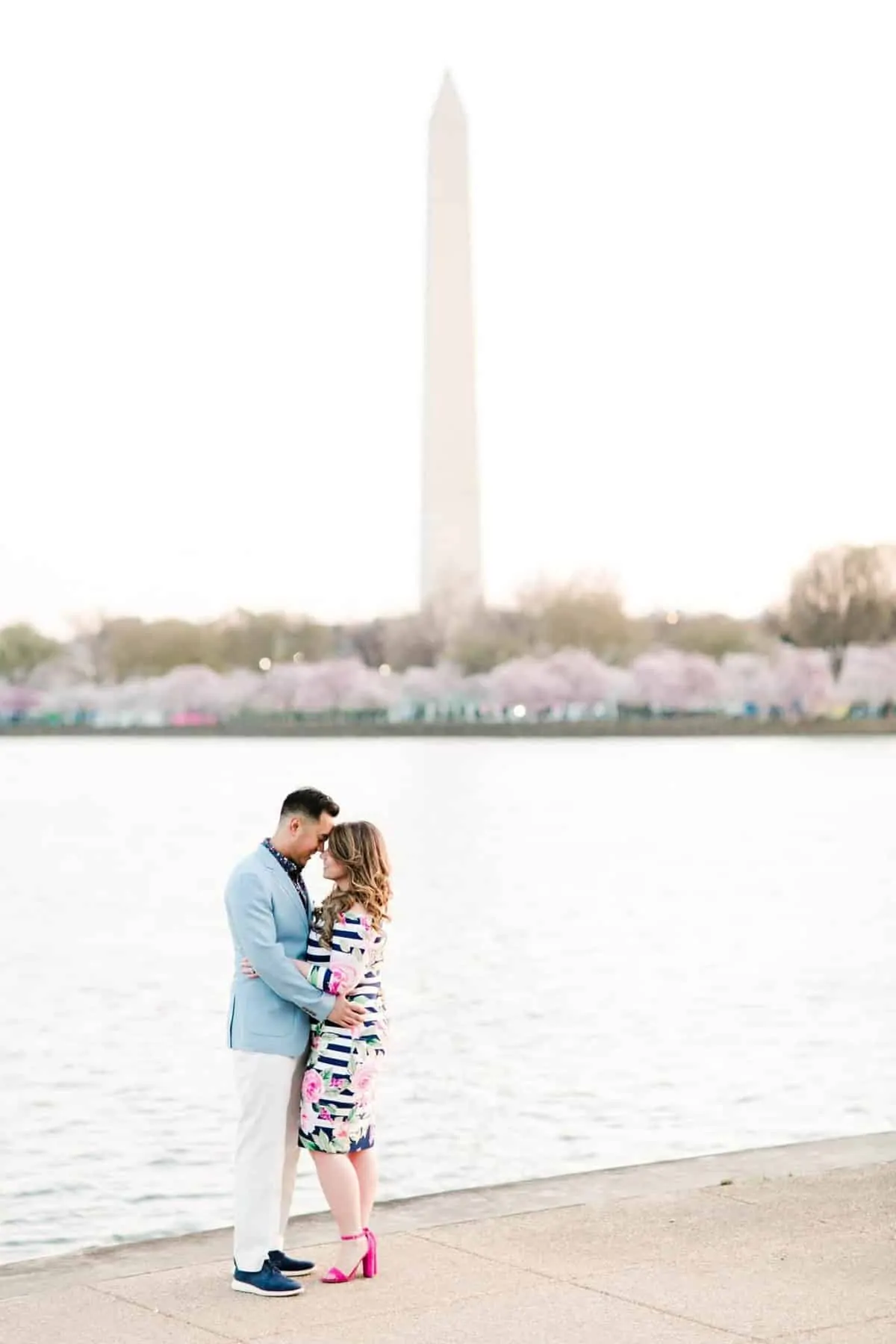 Mark & Amanda | DC Cherry Blossom Engagement by Melissa Arlena Photography