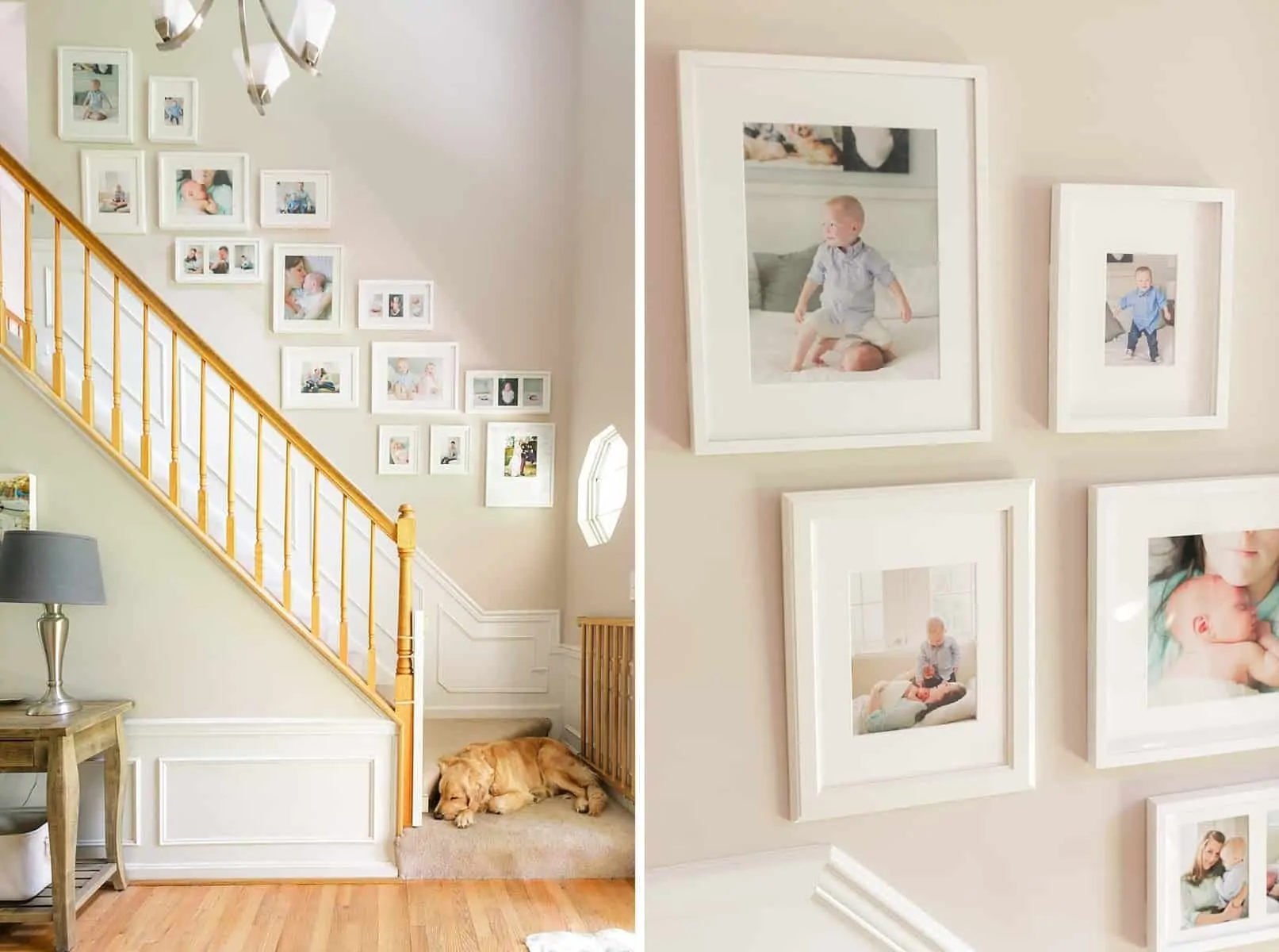 Decorating Your Home With Photos - My Staircase Gallery Wall