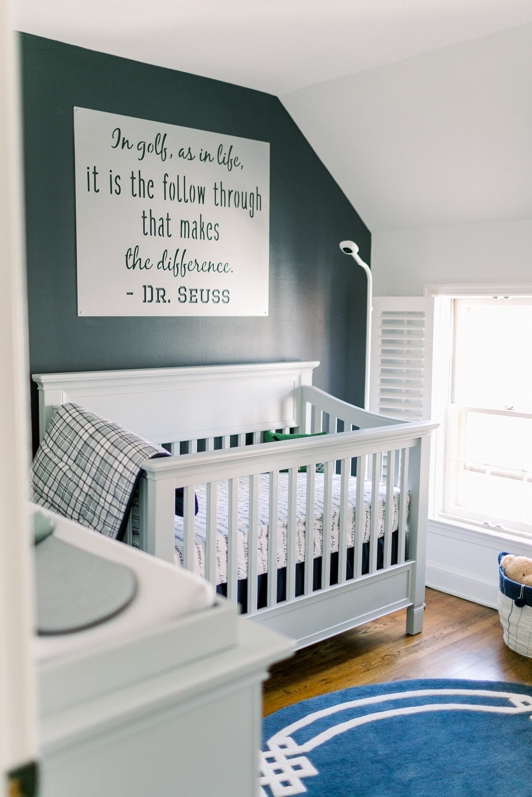 FEATURED NURSERY OF THE MONTH : Golf Inspired Nursery