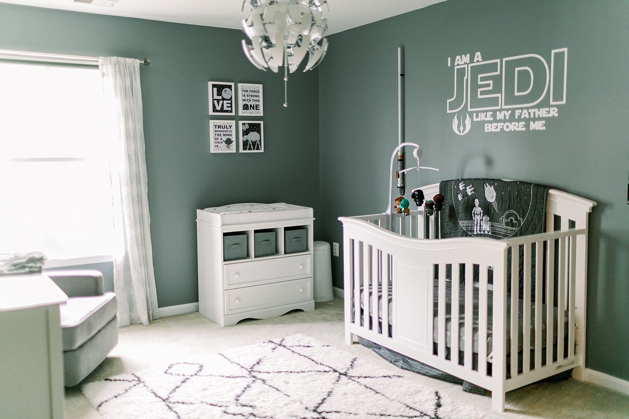 nursery white wall paint colors - Shining on Design