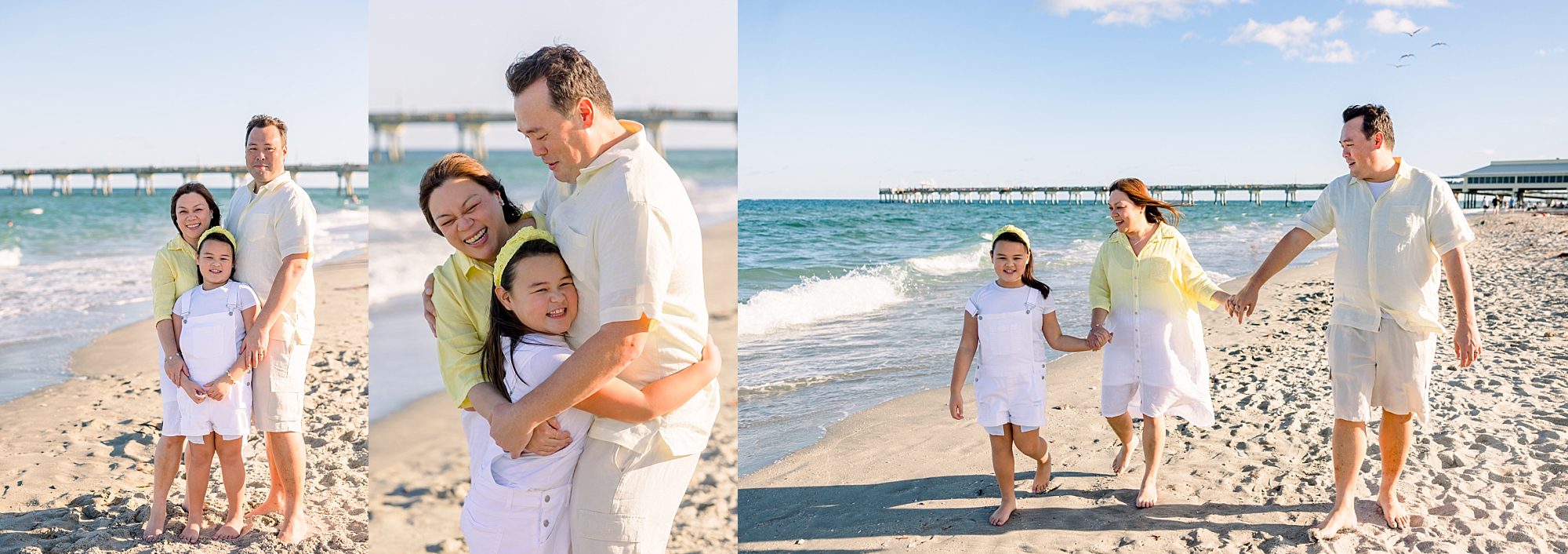 best photographer for family photos at the beach in Miami