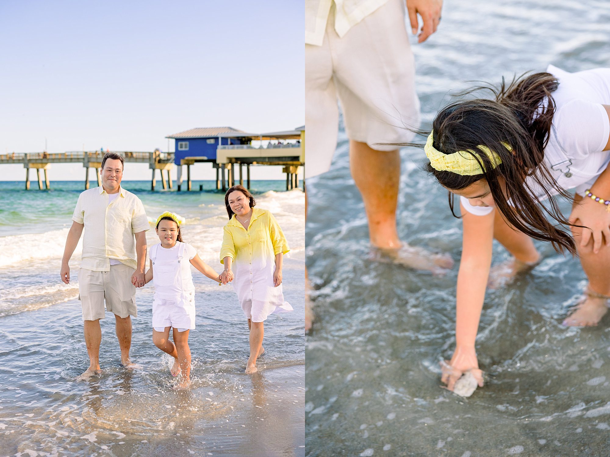best photographer for family photos at the beach in Miami