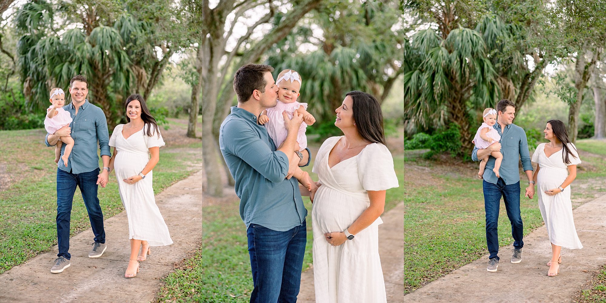 outdoor maternity photoshoot in Miami