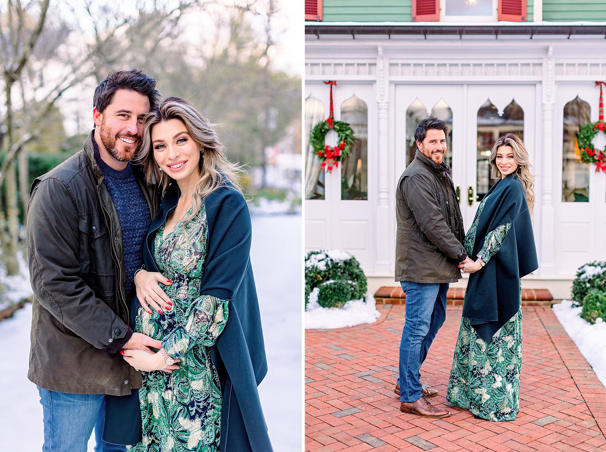 How a Richmond VA Fertility Clinic Can Help Your Pregnancy! 4 a husband and wife during their outdoor maternity session