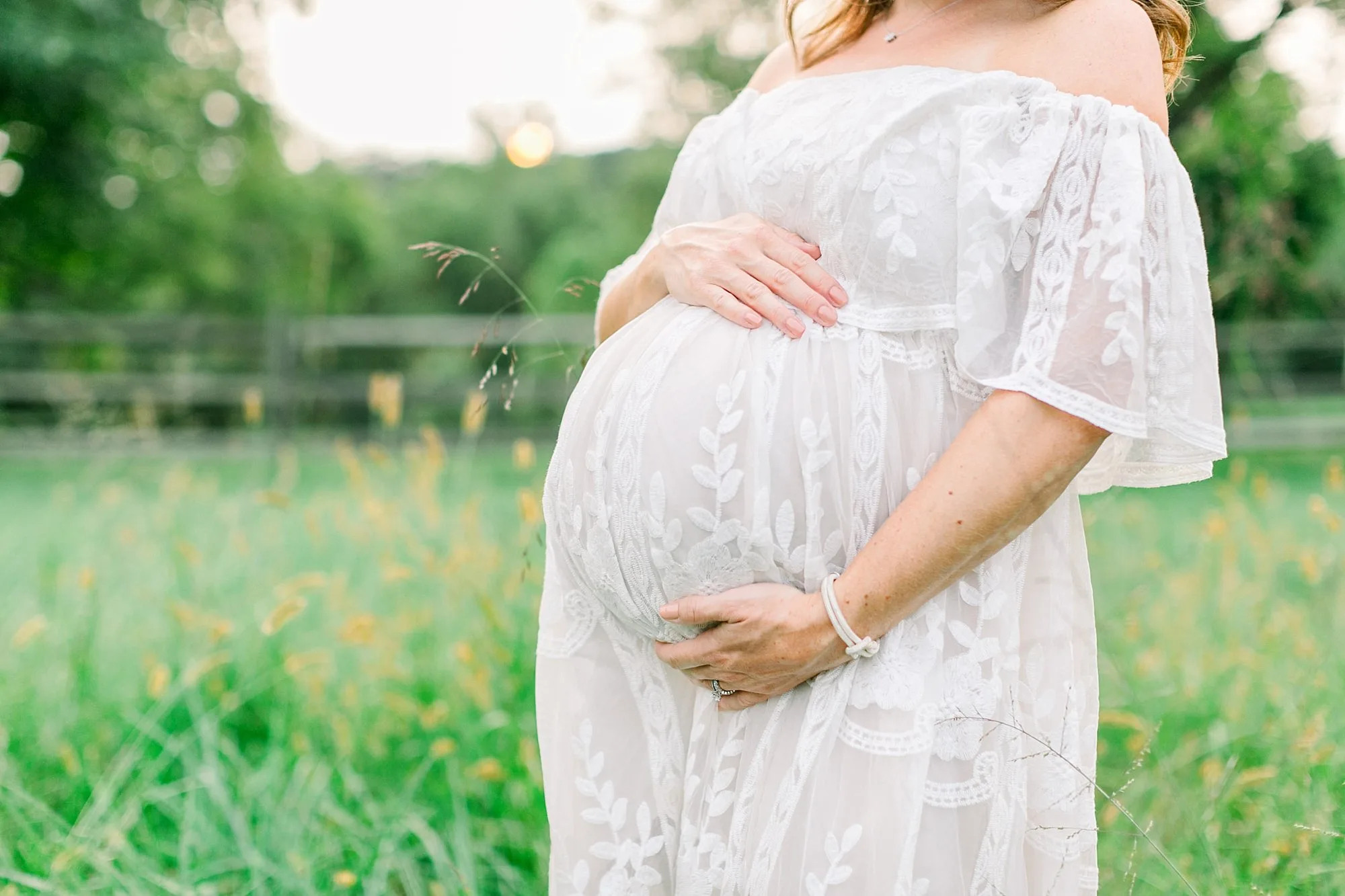 Pregnant belly for article on Richmond VA prenatal massage