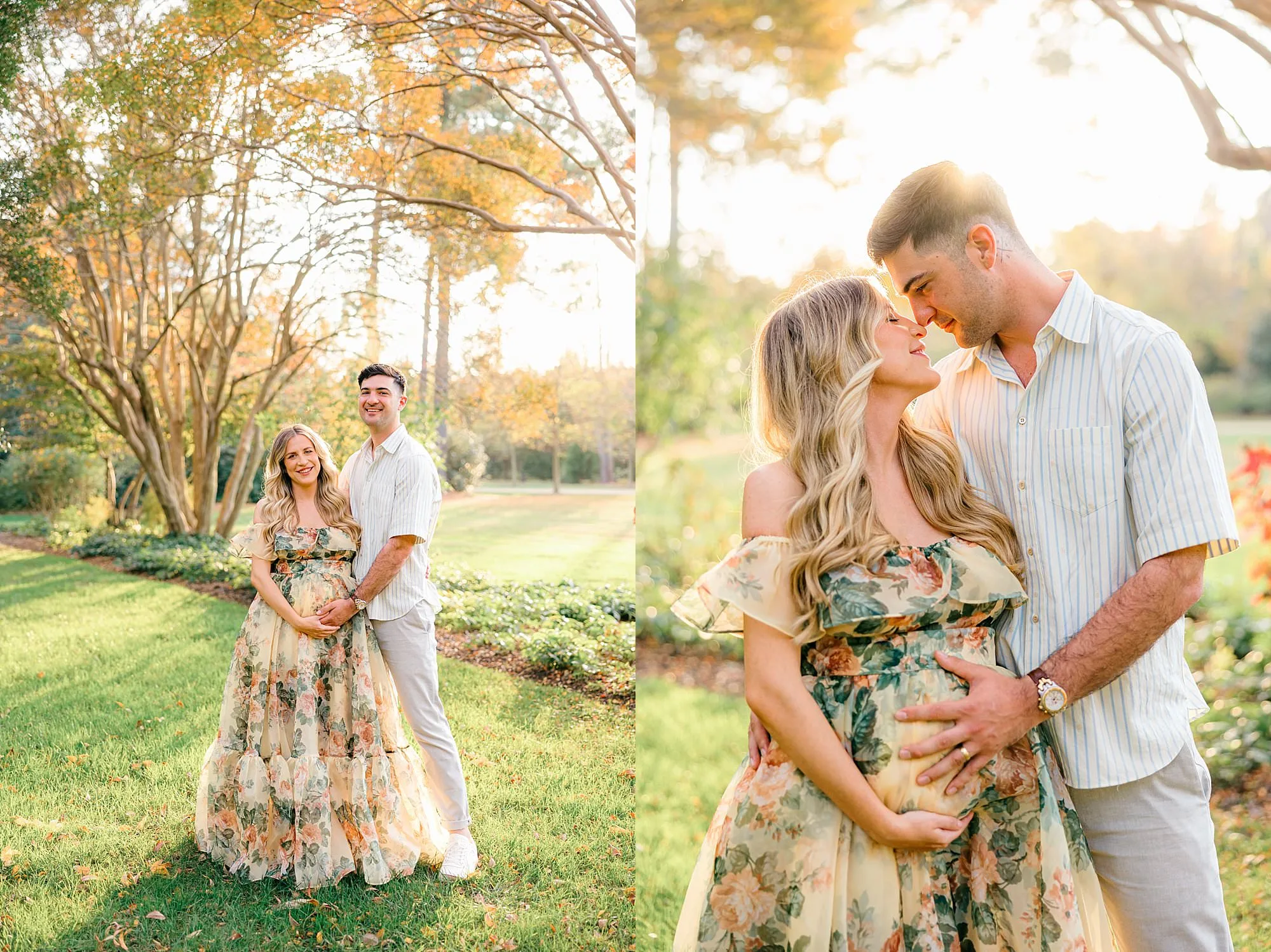 pregnant RVA couple at their maternity session